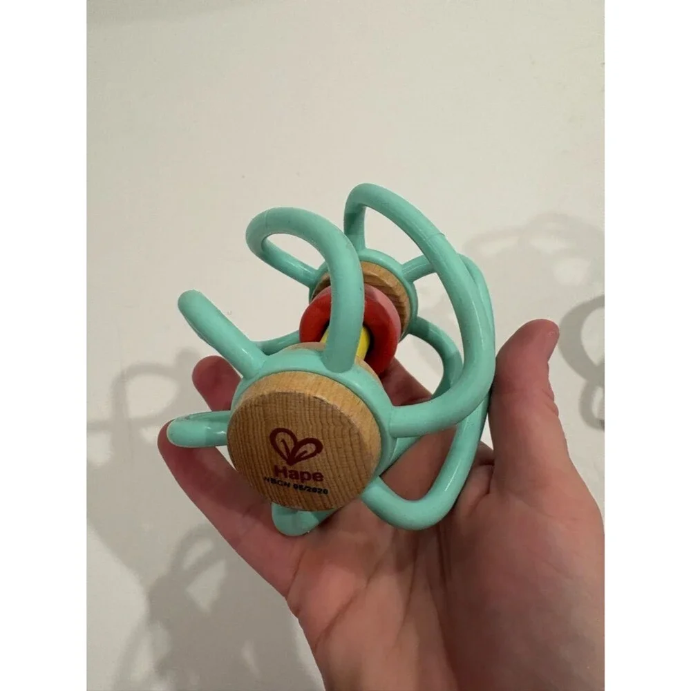 Assorted Multi-Color Sensory Baby Toy Set - Sassy Bumpy Ball Hape Apple Grab Toy